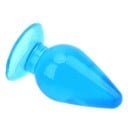 Plug anal siliconic 6 x 12 cm formă ergonomică suprafață netedă material flexibil întreținere ușoară geluri lubrifiante speciale ambalaj 3