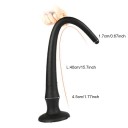 Plug anale in silicone lungo 40 cm design flessibile uso confortevole confezione discreta 6