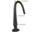 Plug anale in silicone lungo 60 cm con design flessibile per un uso confortevole confezione discreta 6