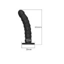 Plug analógico de silicone tamanho S com escamas para uma estimulação agradável e fácil manutenção, embalado de forma discreta para o seu máximo 5