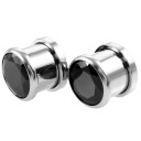 Plug in acciaio con pietra 8