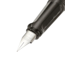 Pluma estilográfica JINHAO de madera de roble punta F 0,5 mm pluma de caligrafía naranja para estudiantes uso de oficina 3