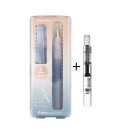 Pluma estilográfica Pilot Kakuno edición limitada M punta 0,4–0,5 mm longitud 13,1 cm pluma de tinta con cartucho para estudiantes escritura caligrafía 5