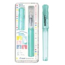Pluma estilográfica Pilot Kakuno F punta 0,3–0,4 mm longitud 13,1 cm pluma de tinta papelería japonesa escritura escolar caligrafía 5