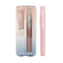 Pluma estilográfica Pilot Kakuno F punta 0,3–0,4 mm longitud 13,1 cm pluma de tinta papelería japonesa escritura estudiantil caligrafía 2