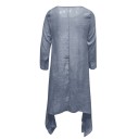 Plus size asymmetrische jurk 2