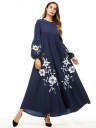 Plus size blomsterkjole A1 2