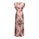 Plus size blomstret maxikjole 4