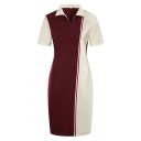 Plus-Size-Kleid mit Kragen 6