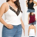 Plus size spetslinne för kvinnor 1