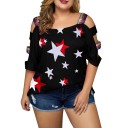 Plus size t-shirt til kvinder 1