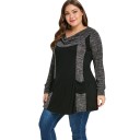 Plus size top til kvinder A818 2