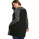 Plus size top til kvinder A818 3