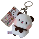 Plush Keyring with Cute Teddy Bear Soft Mini Toy Decoration for Bag or Keys 2