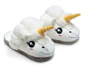Plush Slippers - Unicorn 11
