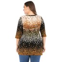 Plusstørrelses T-shirt til kvinder A1162 1