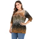 Plusstørrelses T-shirt til kvinder A1162 3