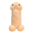 Pluszowy penis 30 cm Pluszowy penis z buzią 3