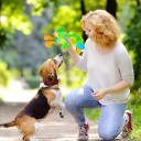 Plyš speelgoed met pieper voor honden, bijtbestendig, interactieve speelervaring met vrolijke geluiden voor kleine en grote honden 4