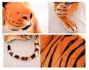 Plys tiger 30 - 50 cm - bomuld 5