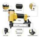 Pneumatická hřebíkovačka P625 odolná 21 × 16,5 cm pro hřebíky 1–2,5 cm zlatá nástroj pro nábytek a řemeslné práce 2