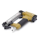 Pneumatická hřebíkovačka P625 odolná 21 × 16,5 cm pro hřebíky 1–2,5 cm zlatá nástroj pro nábytek a řemeslné práce 3