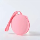 Poche pour friandises pour chiens avec fermeture éclair et attache pour suspendre 9 cm Forme ronde plate pour la poche Retient les odeurs 2