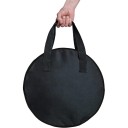 Pochette à câbles 40x13 cm noire en tissu Oxford pour caravane camping-car sac de rangement portable résistant organisateur de faisceau de câbles utilisation jardin 2
