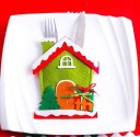 Pochette de Noël pour couverts 13