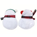 Pochette de Noël pour couverts 12 pièces 2