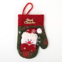 Pochette de Noël pour couverts 4