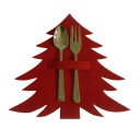 Pochette de Noël pour couverts 4 pcs 4