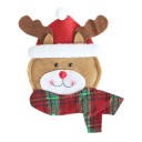 Pochette de Noël pour couverts 6 pcs 3