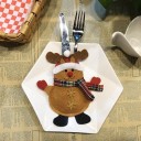 Pochette de Noël pour couverts 11
