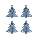 Pochette de Noël pour couverts - arbre 4 pcs V130 2