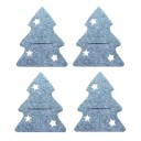 Pochette de Noël pour couverts - arbre 4 pcs V132 2