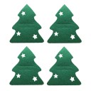 Pochette de Noël pour couverts - arbre 4 pcs V132 3