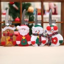 Pochette de Noël pour couverts 3