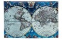 Pochette de voyage pour documents en simili cuir avec impression colorée intégrale Poches et compartiments à l'intérieur Dimensions 14,2 x 9,8 cm 3