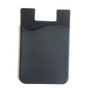 Pochette en silicone pour cartes de téléphone avec bord ondulé et découpe en haut Dimensions 8,5 x 5,6 cm Accessoire de voyage pour téléphone 2