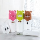 Pochette pour dentifrice et brosse à dents avec motif d'animaux 1