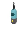 Pochette pour sacs à excréments de chien avec lampe 1