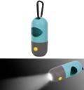 Pochette pour sacs à excréments de chien avec lampe 2