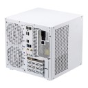 Počítačová skříň NAS 30 x 27 x 27 cm s 8 pozicemi pro disky 3,5" hot-swap a SATA backplanem pro základní desku MATX i ITX a zdroj ATX 5