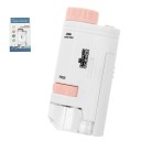 Pocket Microscope for Children with 60–200x Magnification and LED Lighting, Pink or Blue 3