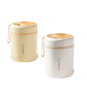 Podgrzewacz do żywności ze stali nierdzewnej 600 ml, 5 V/12 V/24 V, USB, elektryczny, przenośny pojemnik na lunch, podgrzewacz piknikowy, 10 W, kompaktowy pojemnik z pokrywką 8