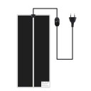 Podkładka grzewcza dla gadów 45W 28x 80 cm podkładki grzewcze dla zwierząt do terrarium z regulatorem temperatury 2