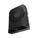 Podofo ultra tynd subwoofer til bil 1000 W aktiv under sæde bas højttaler med forstærker 28 x 20 x 7,5 cm sort 12 V 2,8 Ω 1