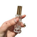 Podróżowa buteleczka do perfum 10 ml szklana z dekoracyjną powierzchnią i zakrętką do przenoszenia zapachów 3