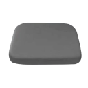 Podsedák z pamäťovej peny 40x40x4 cm s polyesterovým povlakom Pohodlný vankúš na stoličku aj do auta Ergonomická opora chrbta a sedací 5